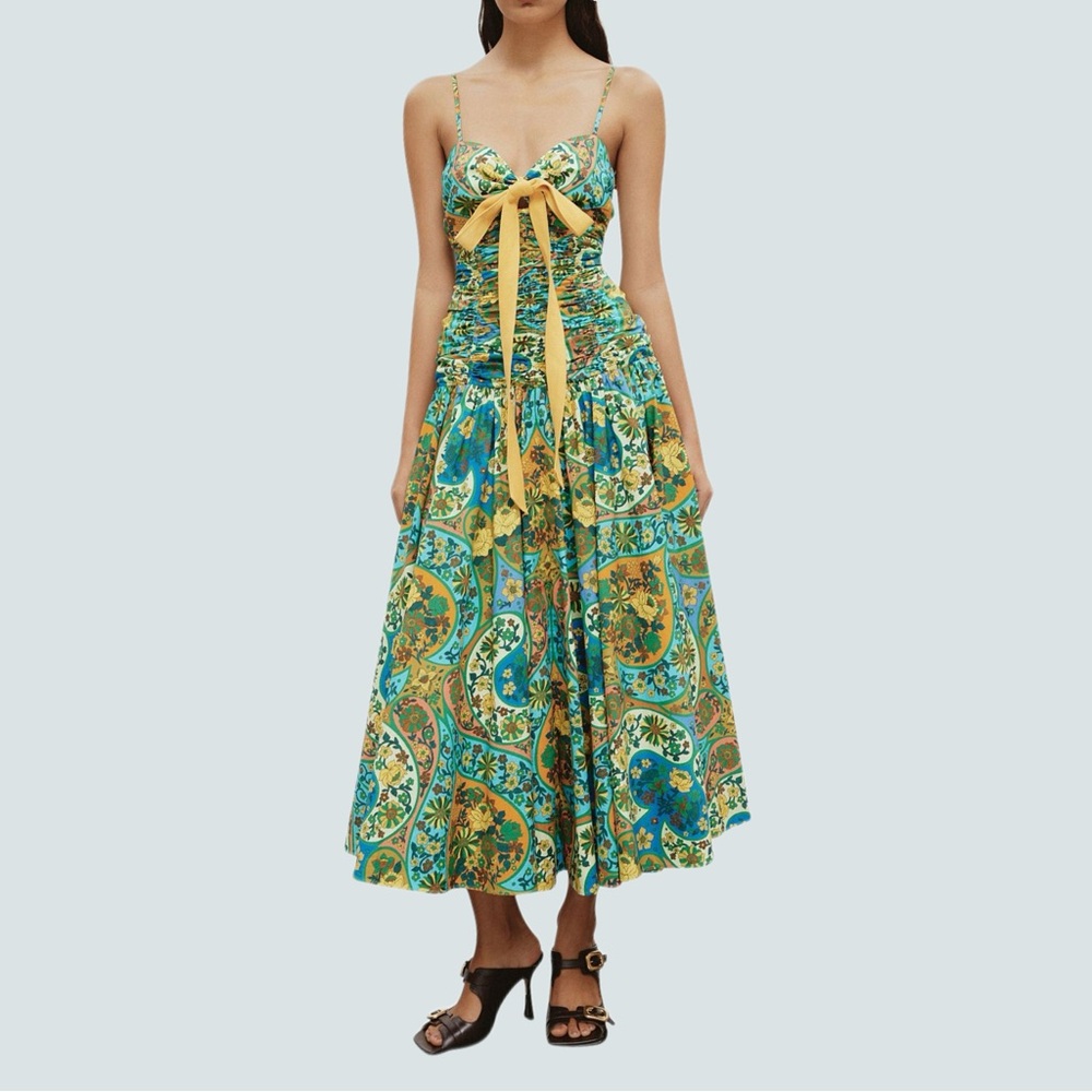 ALÉMAIS Sofie Midi Dress Au6